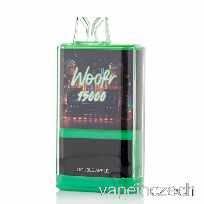 Woofr 15000 Jednorázový Dvojitý Apple Vape Bez Nikotinu